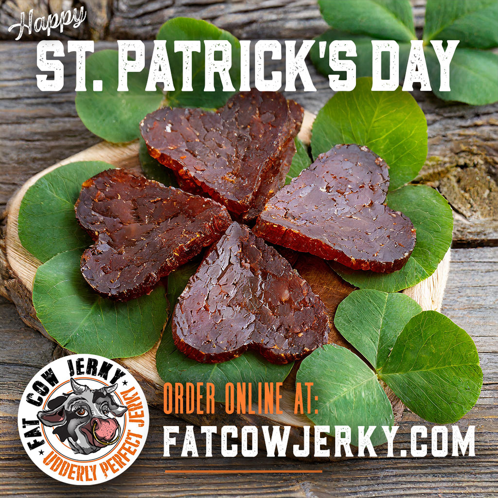 🍀 Happy St. Patrick's Day from Fat Cow Jerky! 🍀