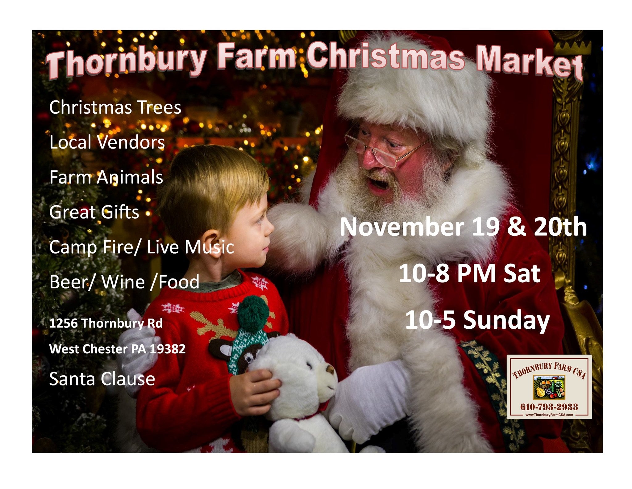 Fat Cow Jerky will be at the Christmas Village at Thornbury Farm